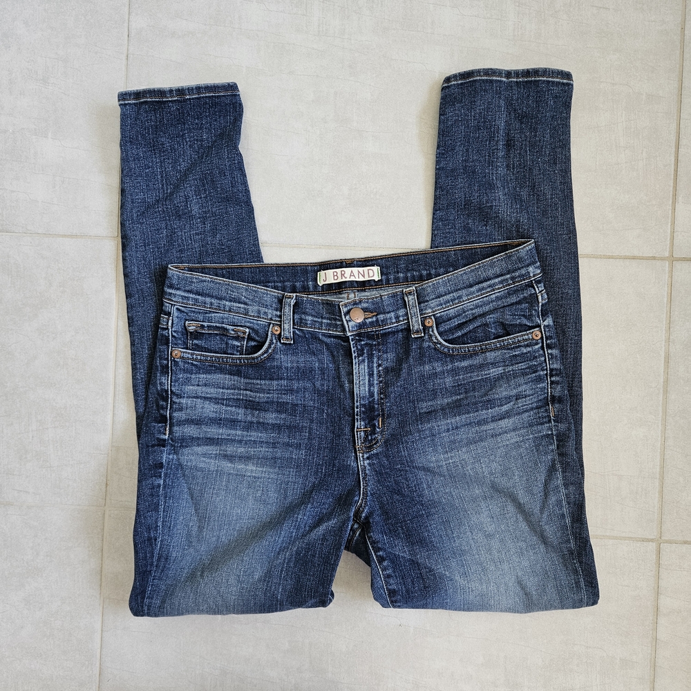 J Brand Women's Dark Blue Skinny Jeans